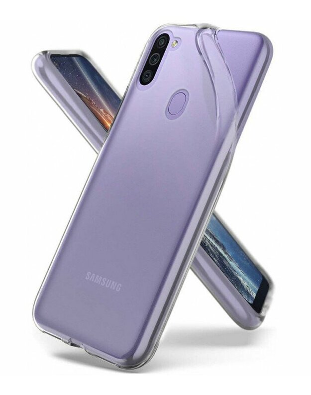 Skaidrus dėklas Samsung Galaxy M11 telefonui "Tech-Protect Flexair"