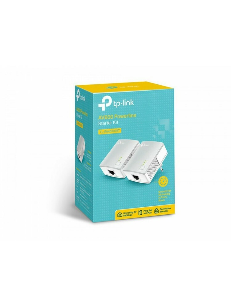 TP-Link TL-PA4010KIT 600 Mbit/ai Ethernet LAN jungtis Balta 2 vnt