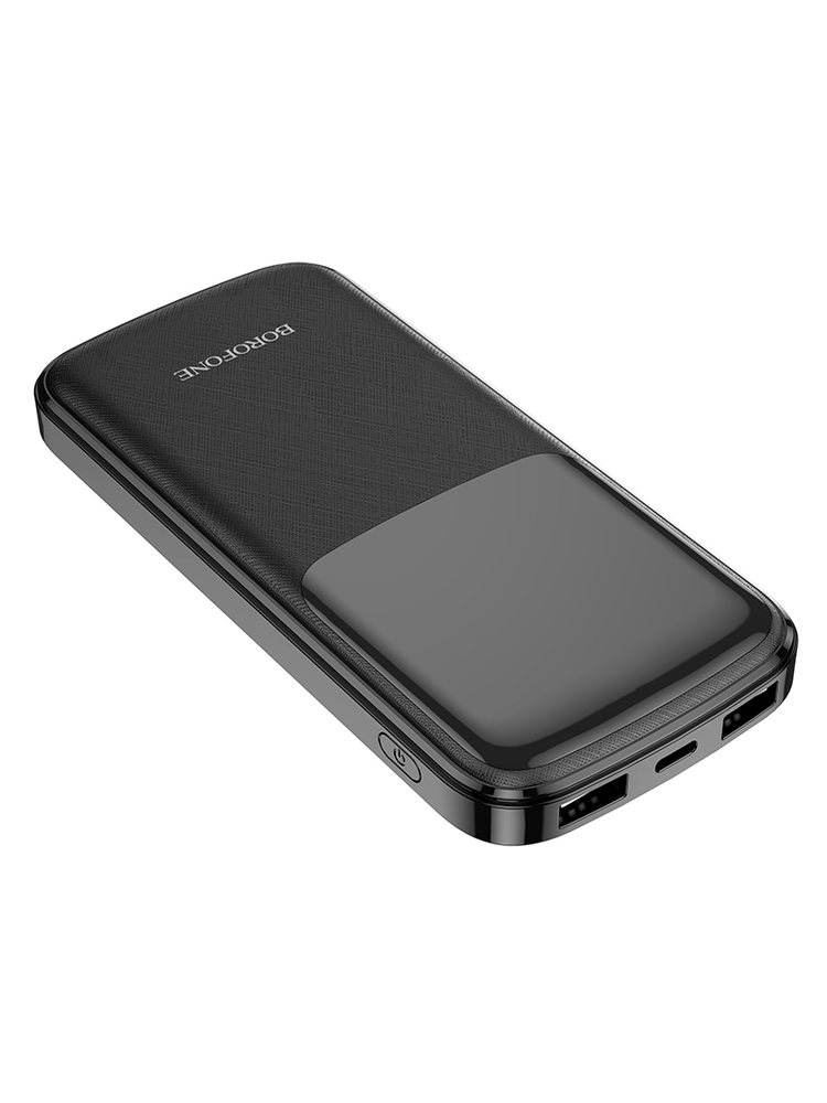 Atsarginis maitinimo šaltinis ("Power Bank") Išorinė baterija Power Bank Borofone BJ17 2xUSB 10000mAh, juoda