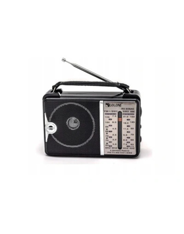Auksinis Jinru JR-801 FM tinklo radijas