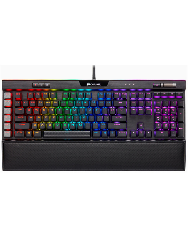 CROSAIR K95 RGB PLATINUM mechaninė žaidimų klaviatūra – CHERRY® MX Speed ​​– juoda - TU VISKO NORI. - 