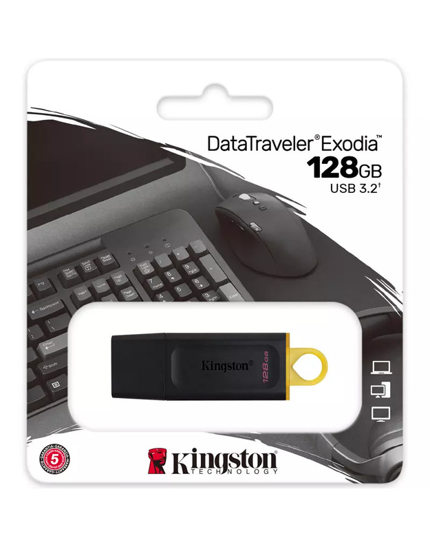 Kingston 128GB DataTraveler Exodia USB 3.2 Flash Drive