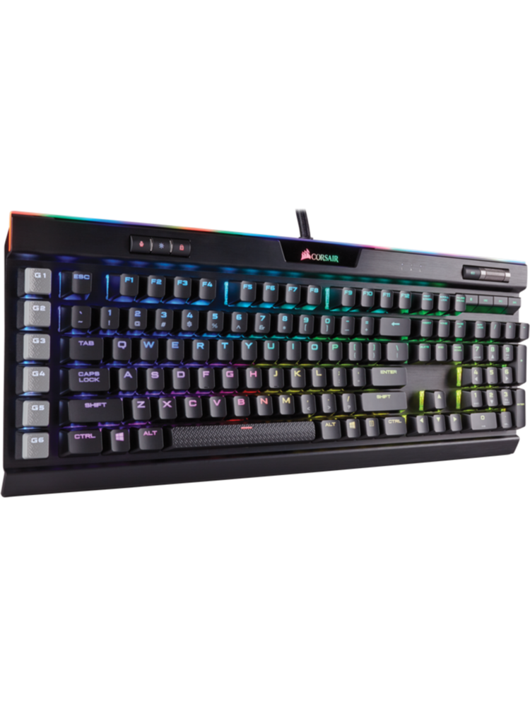CROSAIR K95 RGB PLATINUM mechaninė žaidimų klaviatūra – CHERRY® MX Speed ​​– juoda - TU VISKO NORI. - 