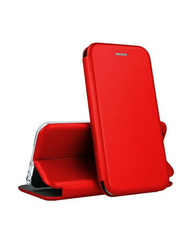 Dėklas Book Elegance Samsung G970 S10e raudonas