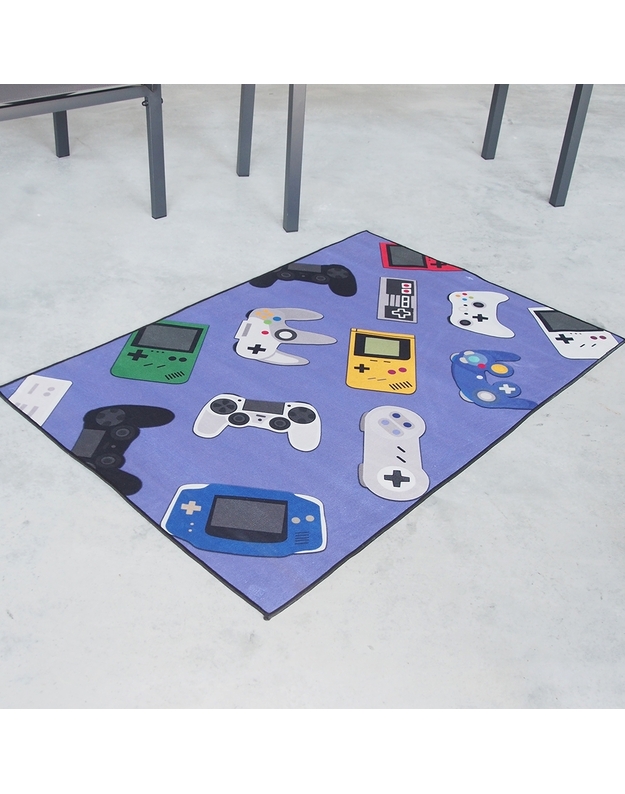 Vaikiškas kilimas "Gamer", 120x80 cm