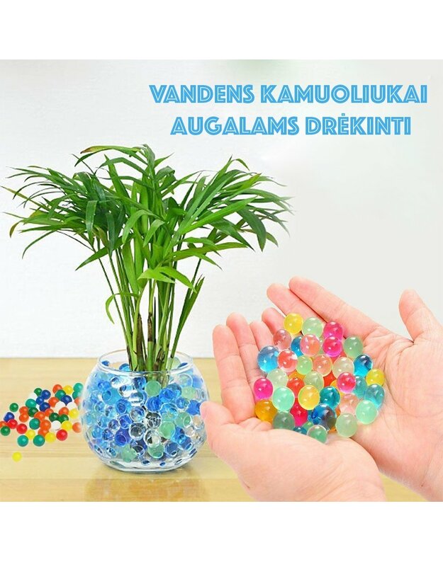 DIDELI Vandens Kamuoliukai Augalams Drėkinti violitinė
