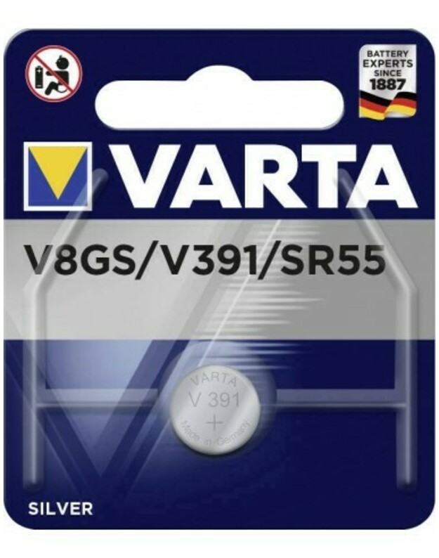 Varta Electronics V8GS Button cell SR 55 Silver oxide 40 mAh 1.55 V