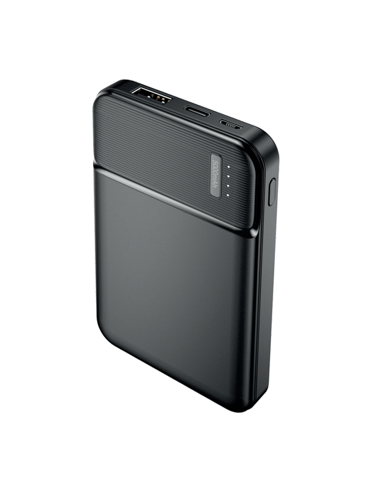 Power Bank 5000mAh MaxLife MXPB-01 juodas