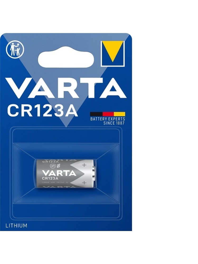 VARTA elementas varta cr123a 3v