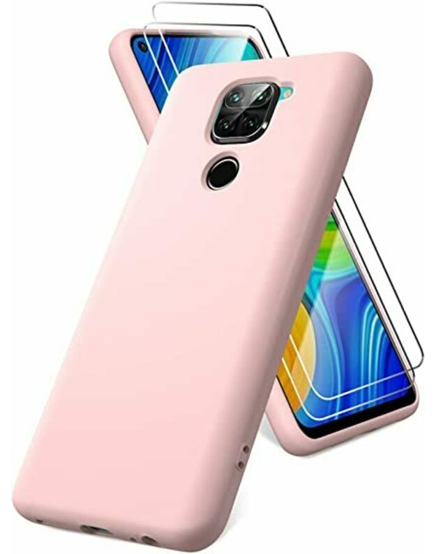 Xiaomi Redmi Note 9 Silk Cover By Ksix Pink