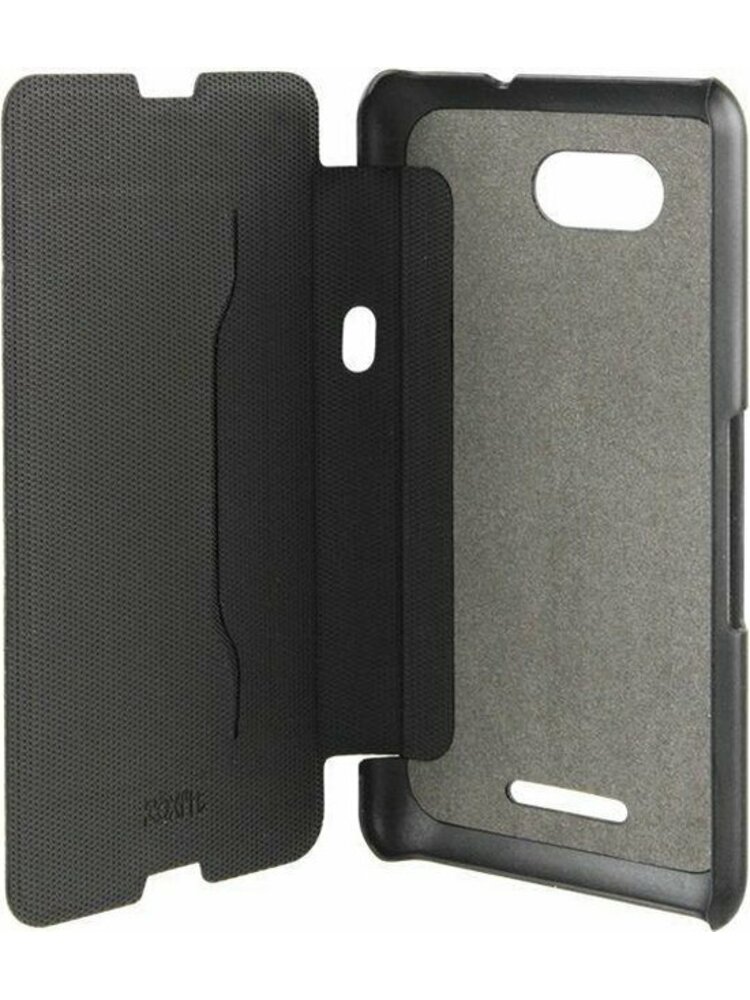 Sony Xperia E4g Slim Book Case - Black