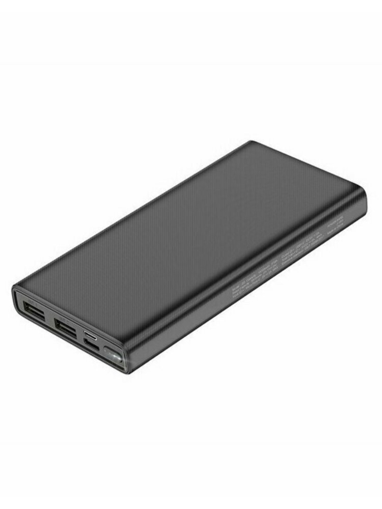 Juoda išorinė baterija Power Bank Hoco J55 10000mAh