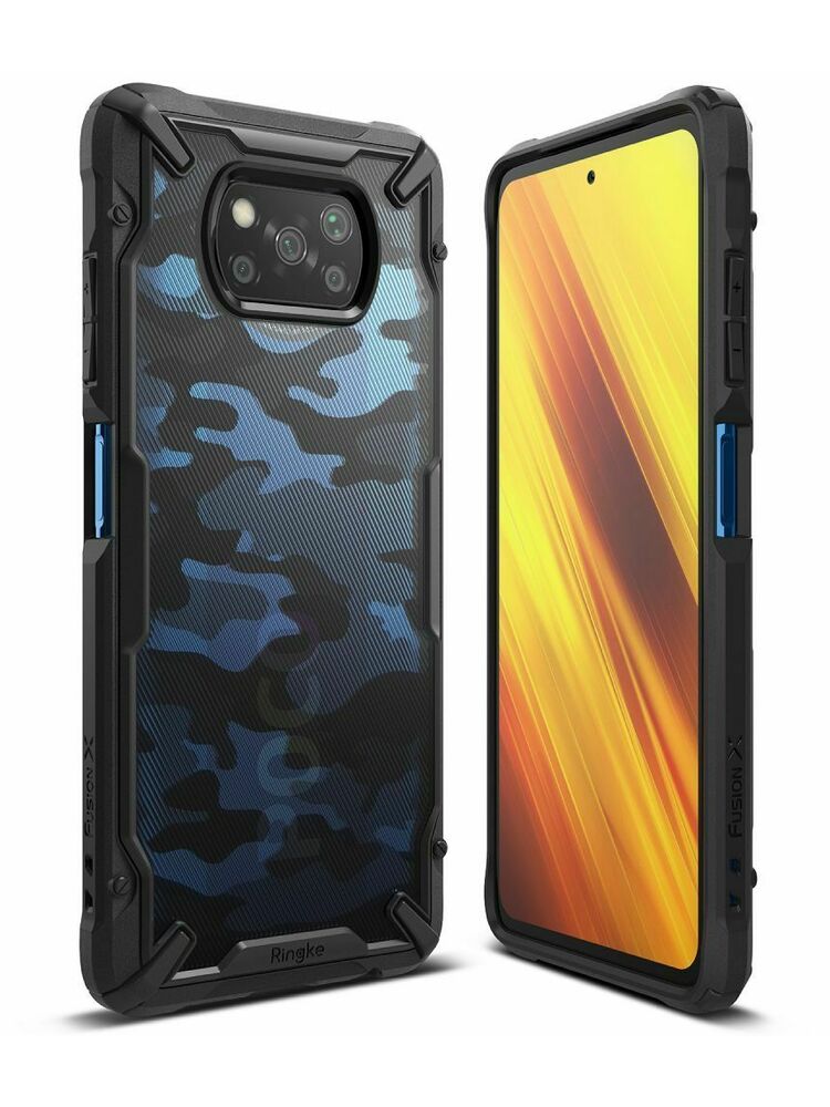 RINGKE dėklas skirtas Xiaomi Poco X3 NFC / Poco X3 PRO, Fusion X, Camo Black