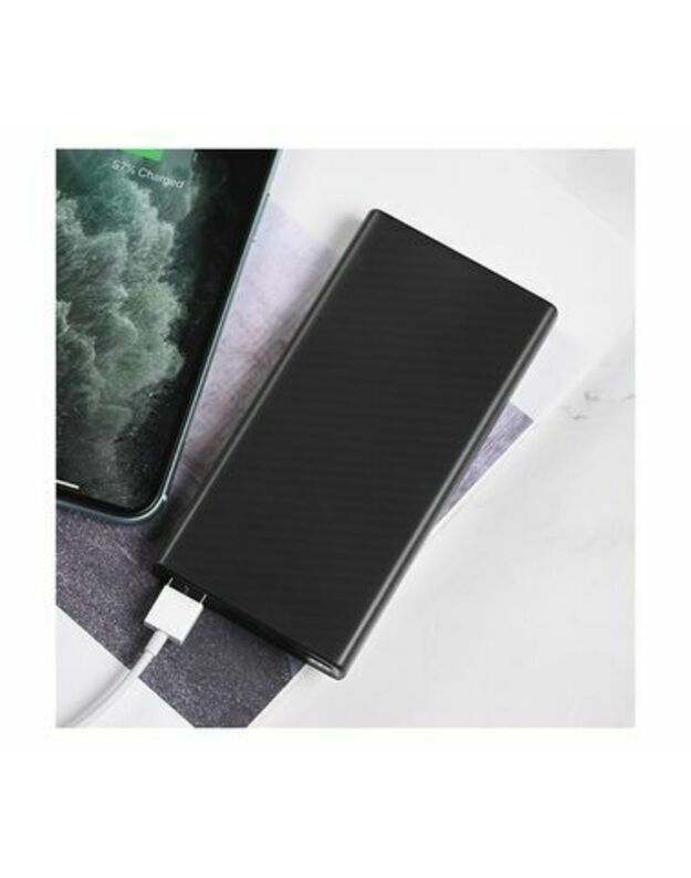 Juoda išorinė baterija Power Bank Hoco J55 10000mAh