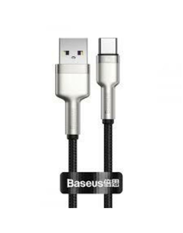 USB cable for USB-C Baseus Cafule, 66W, 0.25m (black)