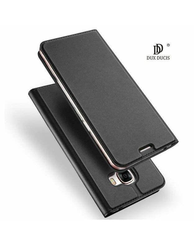 telefono dėklas Dux Ducis "Premium Magnet Case Galaxy J4 (2018)" Gray