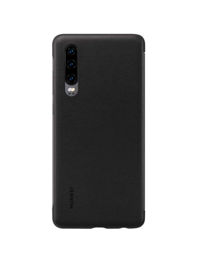 HUAWEI P30 Smart View dėklas juodas