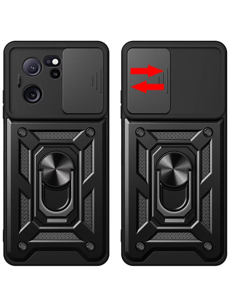 Dėklas TECH-PROTECT CAMSHIELD PRO XIAOMI 13T / 13T PRO BLACK