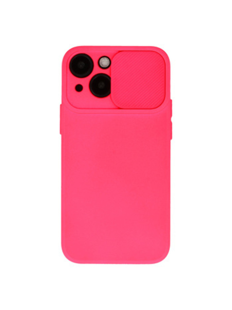 Samsung Galaxy A14 5G Camshield Minkštas rožinis dėklas