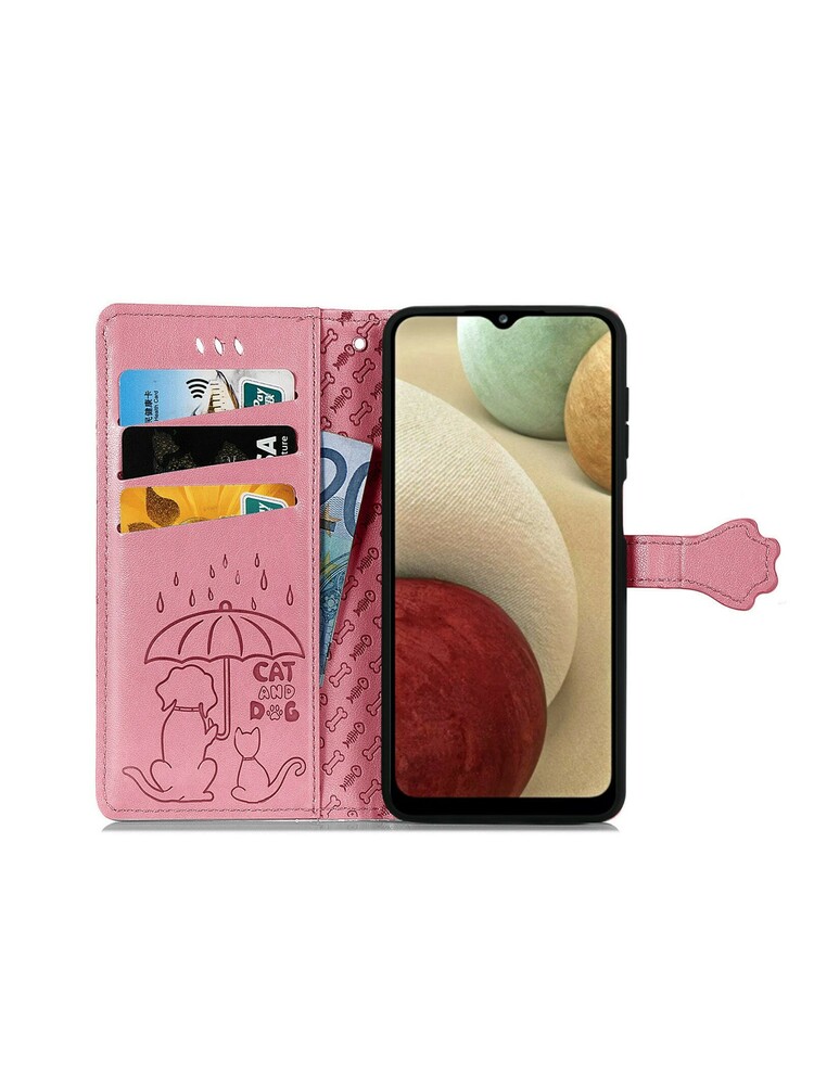 Dėklas Cat-Dog Samsung A546 A54 5G rose