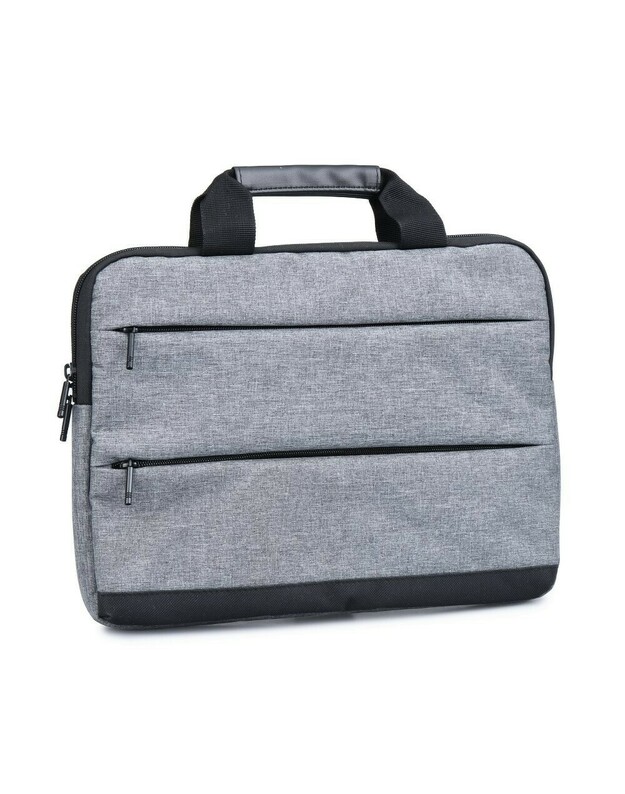 Nešiojamo kompiuterio krepšys EXCLUSIVE 15,6" tamsiai pilkas