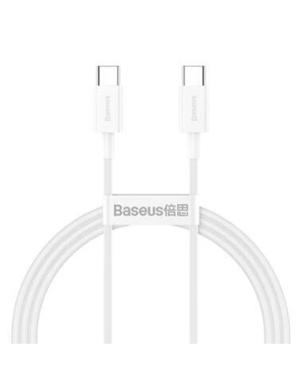 „Cable Baseus Superior“ serijos kabelis iš USB-C į USB-C, 100 W, 1 m 