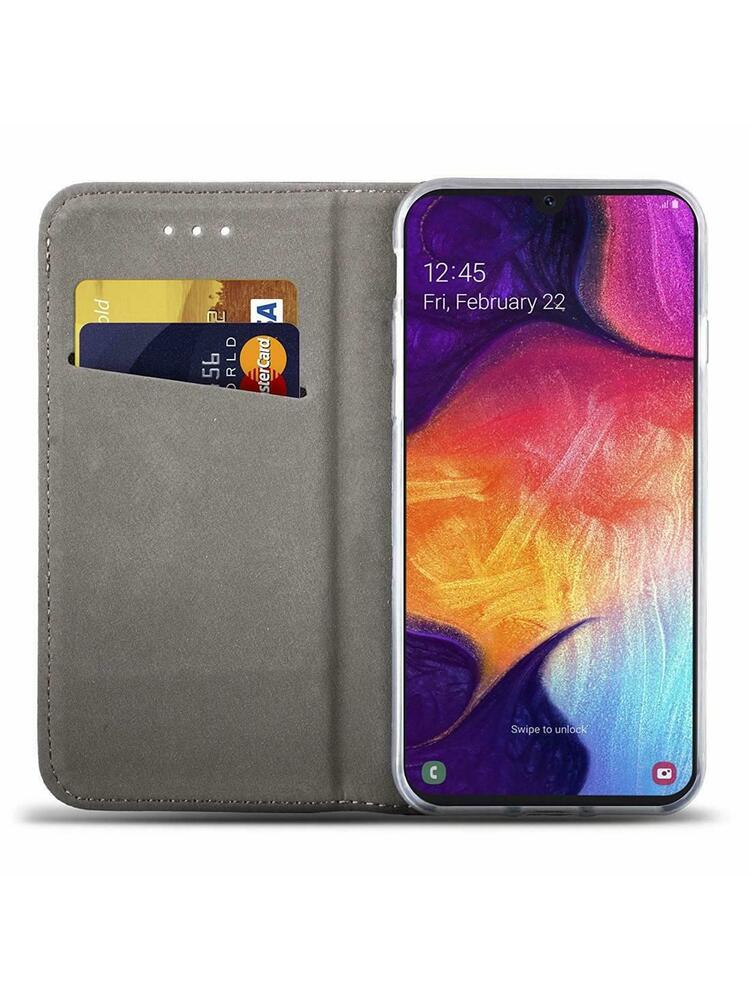 Dėklas HUAWEI HONOR MAGIC 4 LITE 5G Flip Magnet raudonas