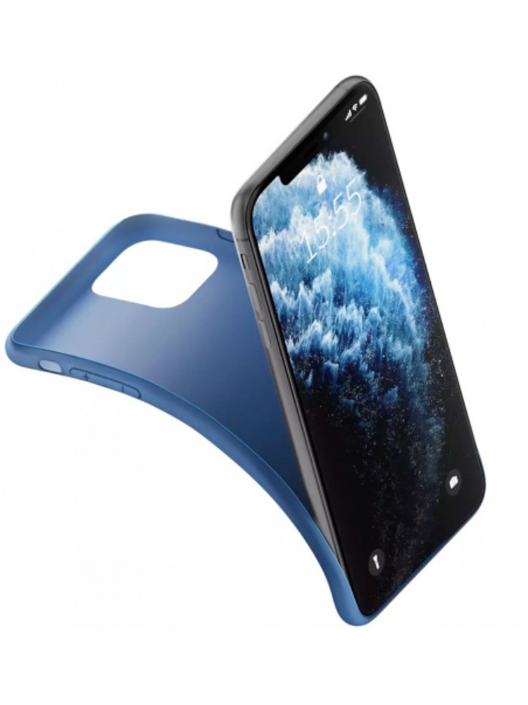 VVV"Samsung Galaxy S23 5G" - 3mk matinis dėklas blueberry