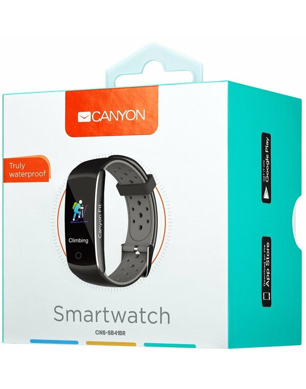 Canyon activity tracker CNS-SB41BR, black/grey