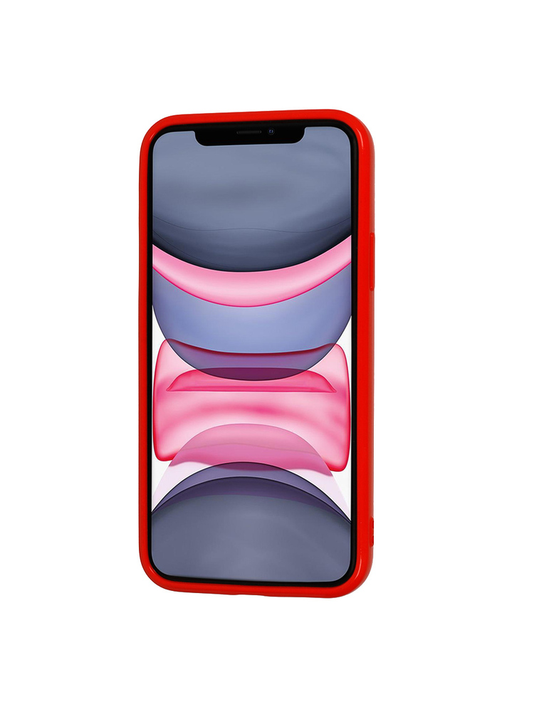  "JELLY CASE" dėklas IPHONE 11 PRO Raudonas