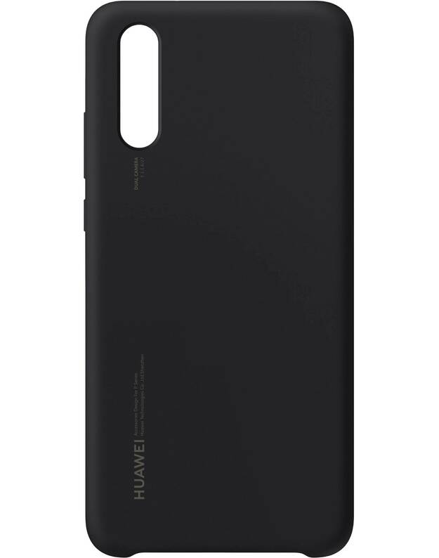 HUAWEI Silicon Galinis dangtelis Huawei P20 Black