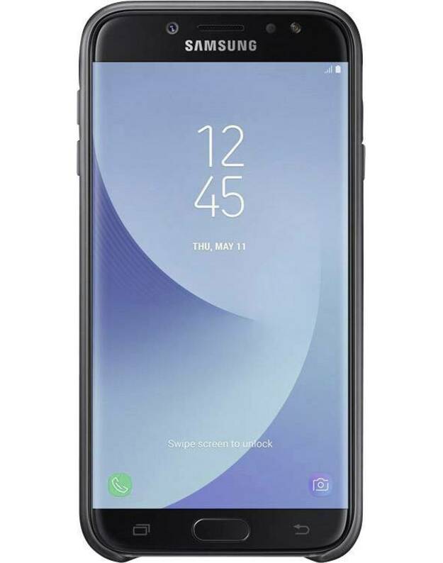 SAMSUNG GALAXY J7 (2017) DVIEJŲ SLUOKSNIŲ NUGARĖLĖ JUODA