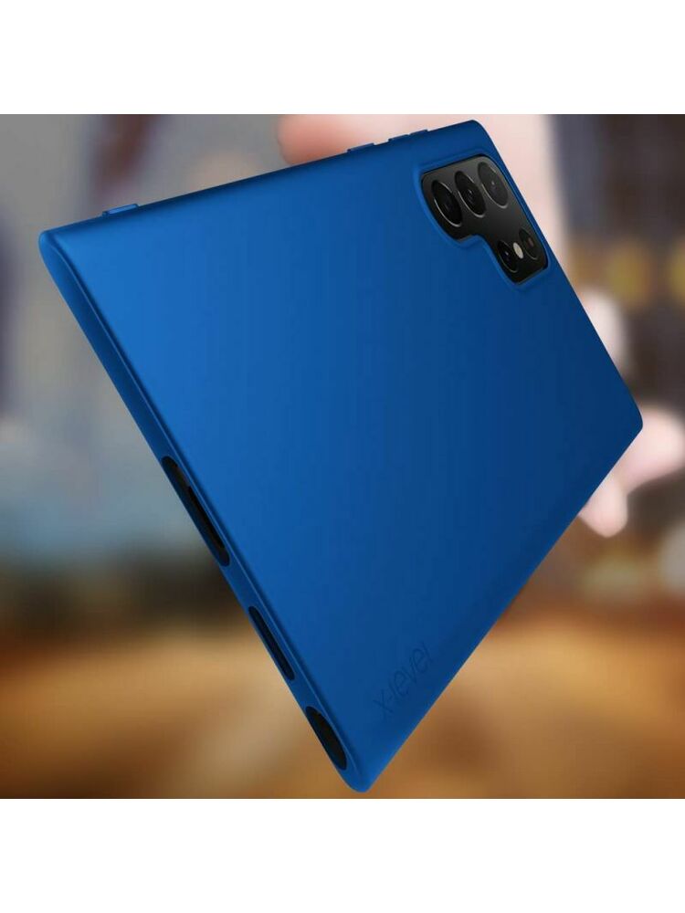 Dėklas X-Level Guardian Samsung S908 S22 Ultra 5G tamsiai mėlynas
