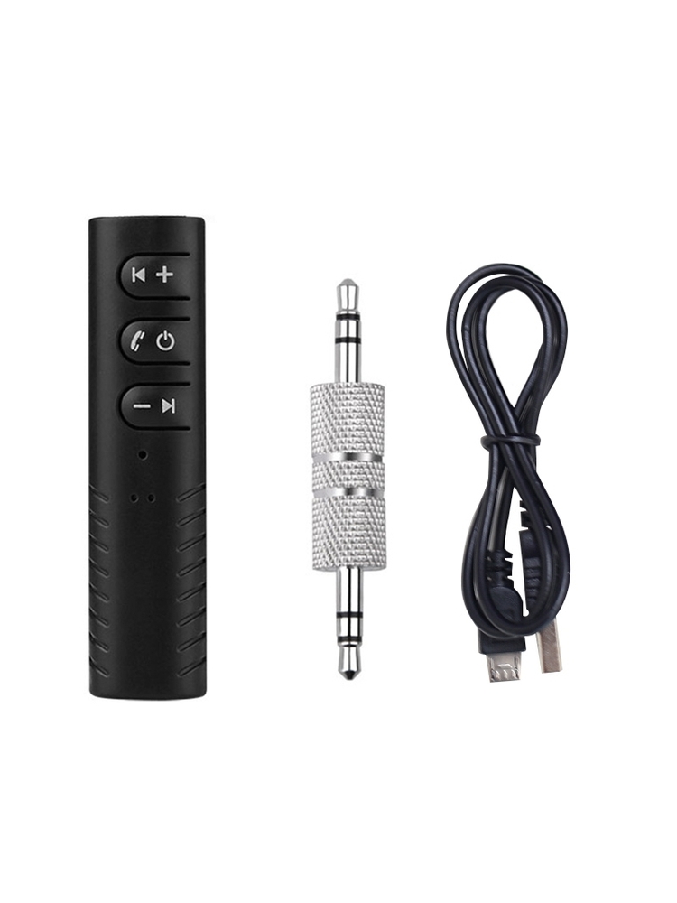 MINI Bluetooth Imtuvas AUX BT-450 juodas