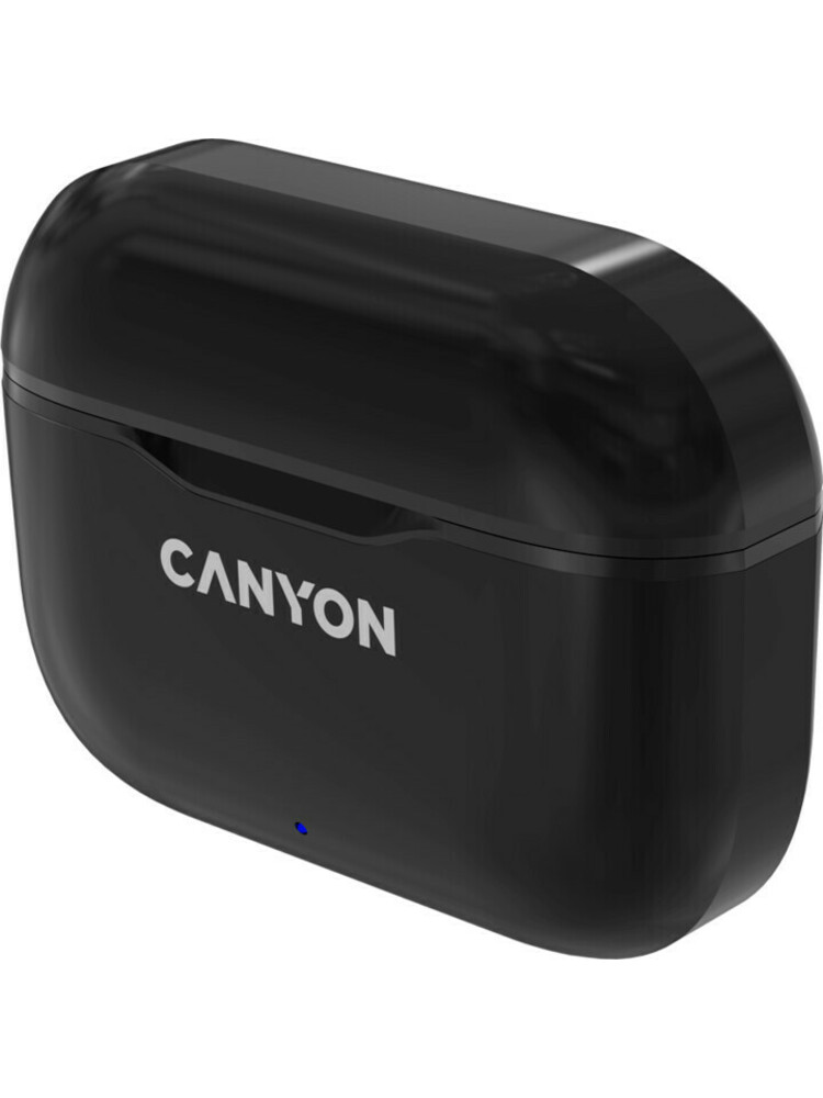 „Canyon TWS-3“ „Bluetooth“ laisvų rankų įranga, su mikrofonu, BT V5.0, „Bluetrum AB5376A2“, baterija „EarBud“ 40 mAh*2+įkrovimo dėklas 300 mAh