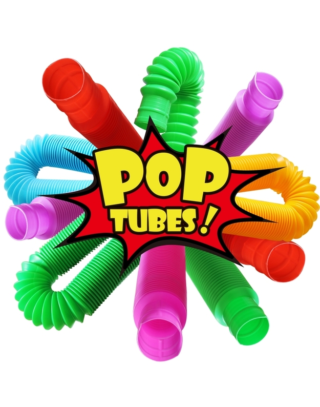 "Pop Tubes" Vamzdeliai, 2 Vnt.