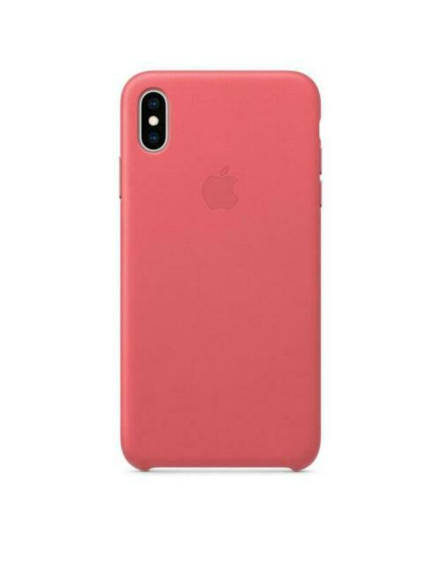 Originalus Apple iPhone XS Max odinis dėklas - Peony Pink - naujas