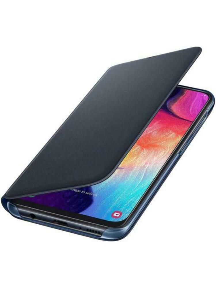 Samsung EF-WA505, Piniginės dėklas, Samsung, Galaxy A50, 16,3 cm (6,4"), juodas