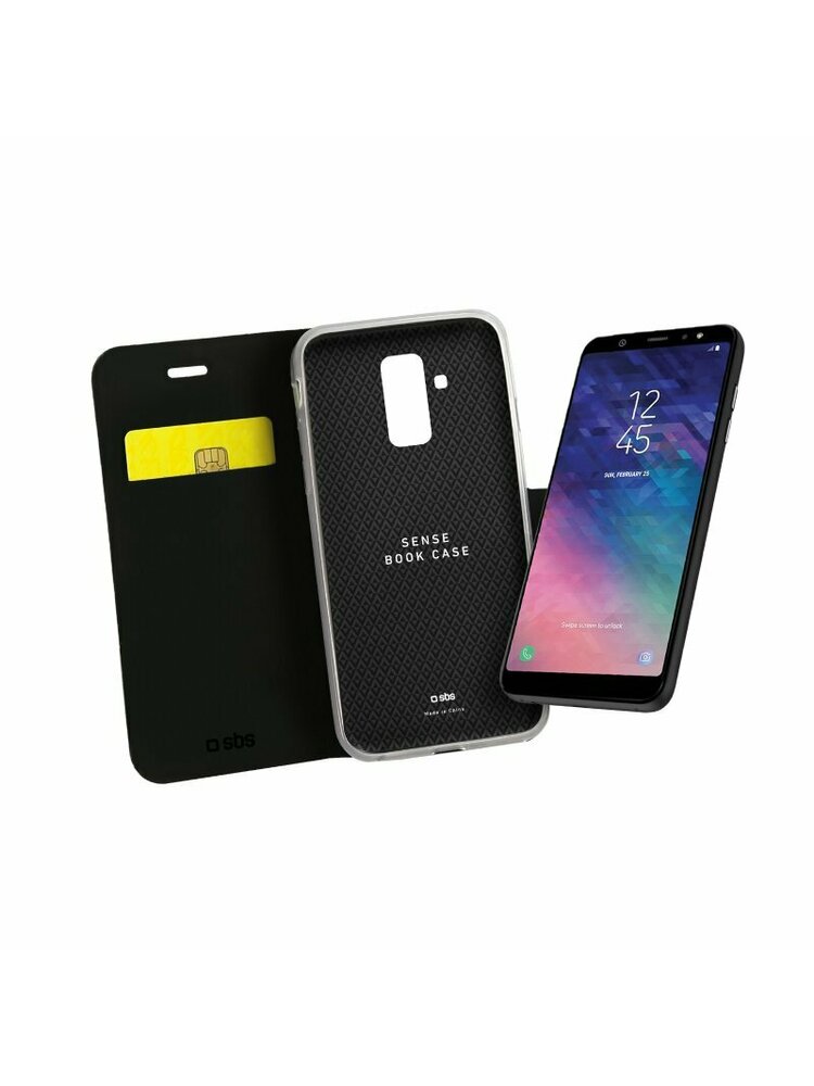 SBS Samsung Galaxy A6+ Book Sense dėklas