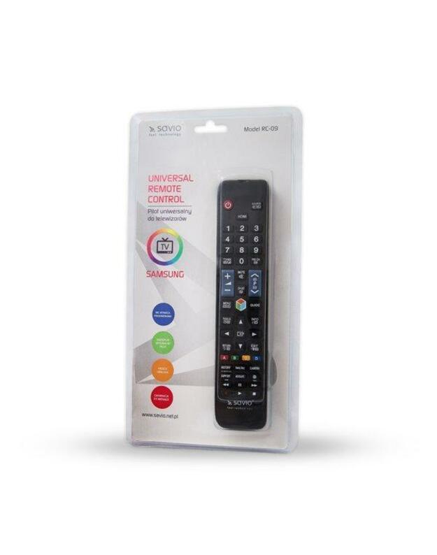 TV pultas Savio RC-09 Samsung