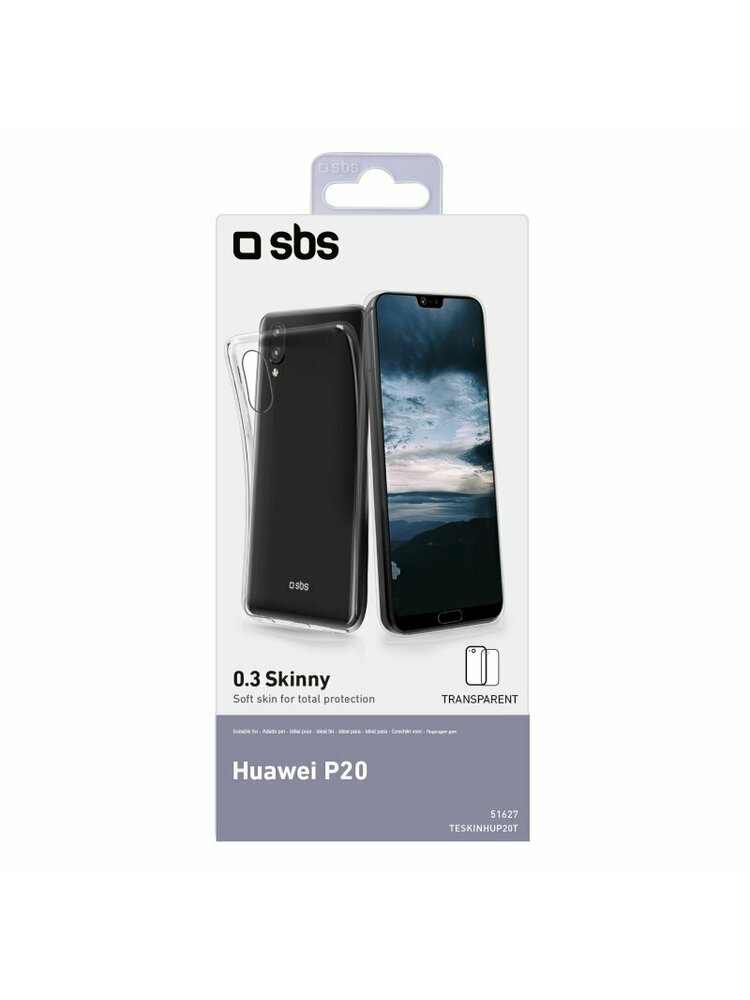 Huawei P20 Skinny Cover By SBS Transparent