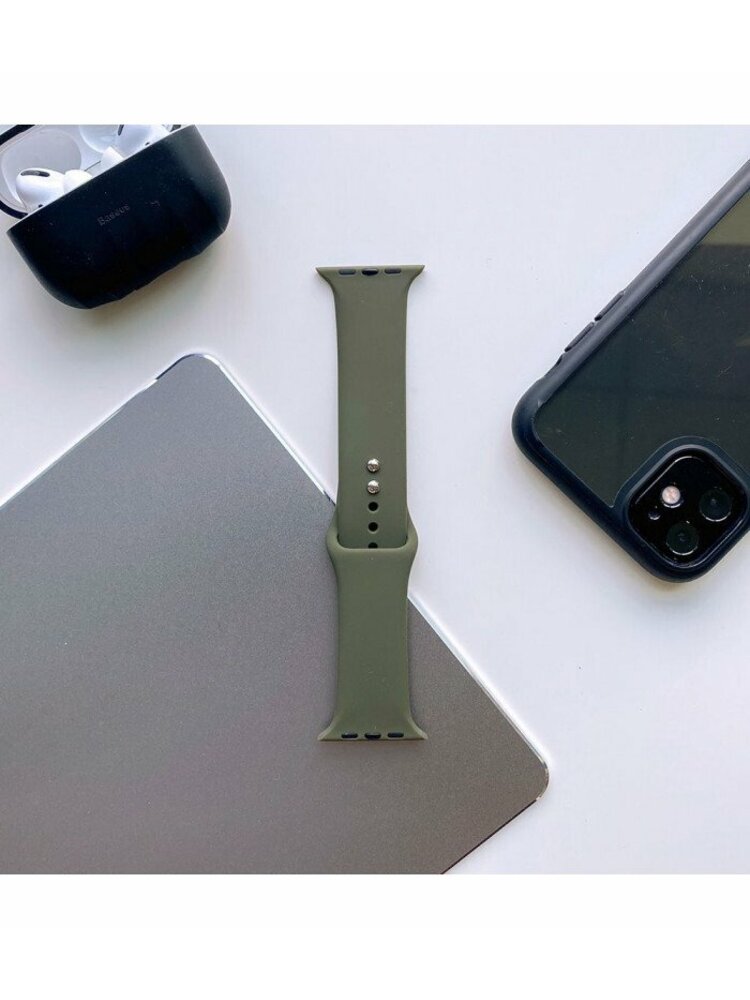Žalia apyrankė Apple Watch 1/2/3/4/5/6 (38mm/40mm) laikrodžiui "Tech-Protect Iconband"
