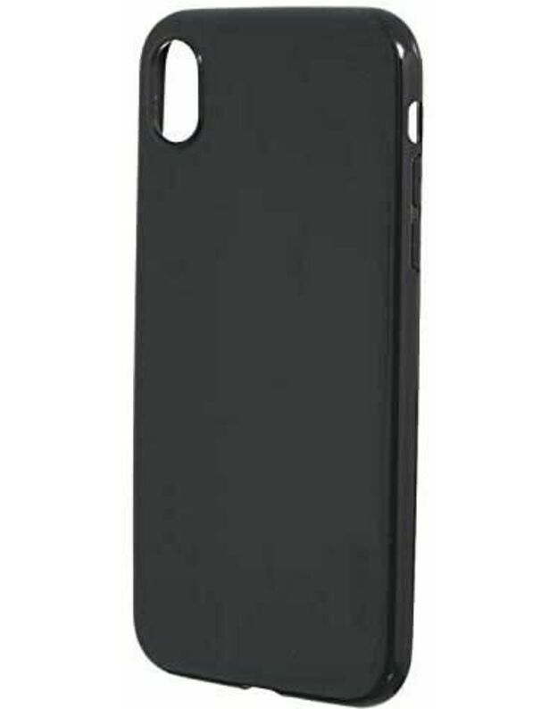 -Level TPU plonas galinis dangtelis, skirtas iPhone XR - juodas