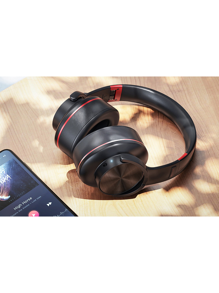 Belaidės ausinės "Blitzwolf BW-HP2 Pro" (juodos spalvos)