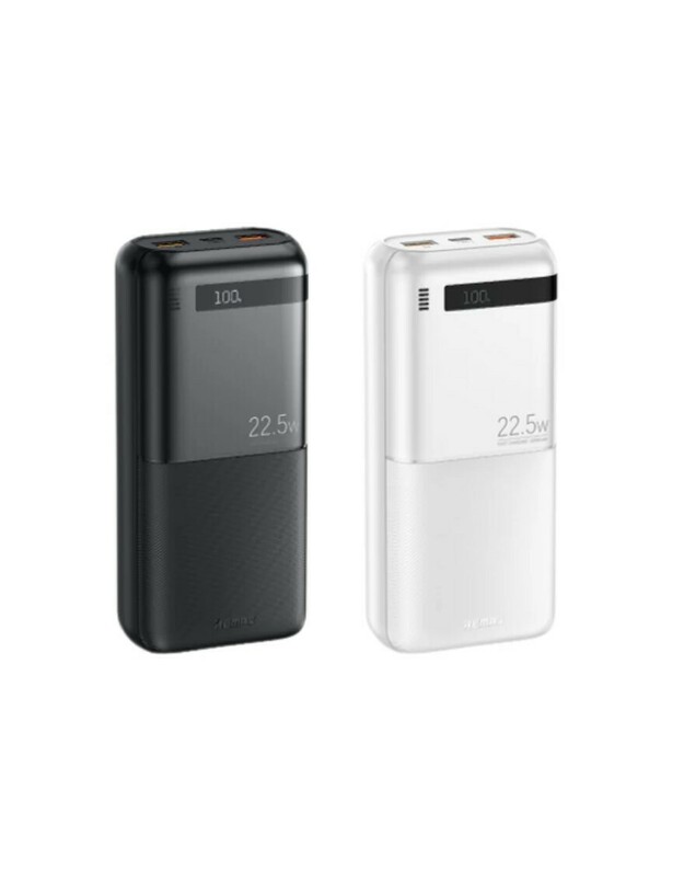 REMAX RPP-72 20000mAh 20W+22.5W Greito įkrovimo nešiojamas belaidis įkrovikliss c tipo maitinimo bankas nešiojamajam telefonui