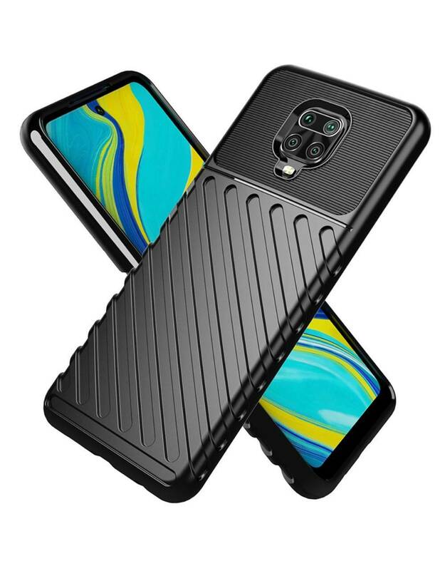 Dėklas XIAOMI REDMI NOTE 9 Thunder Armored juodas (10906550394)