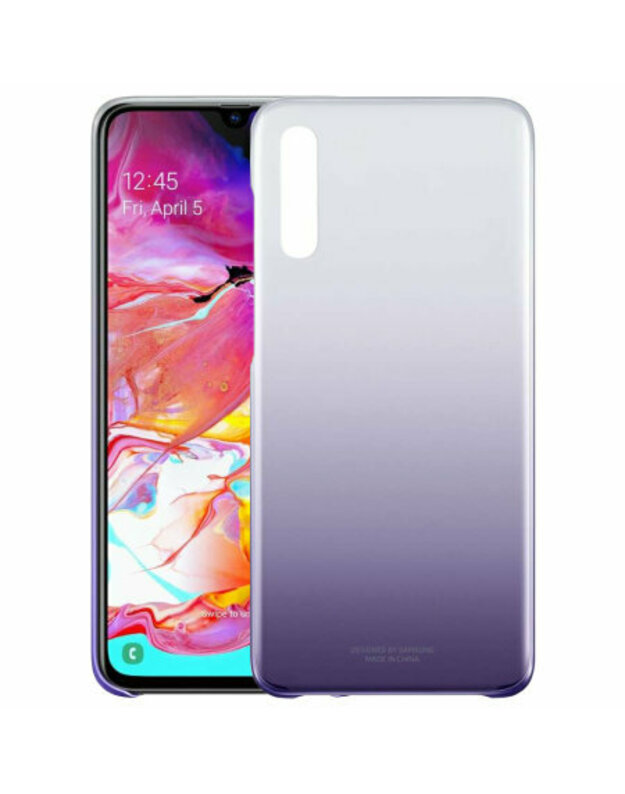 Oficialus „Samsung Galaxy A70 Gradation“ dėklas – violetinis