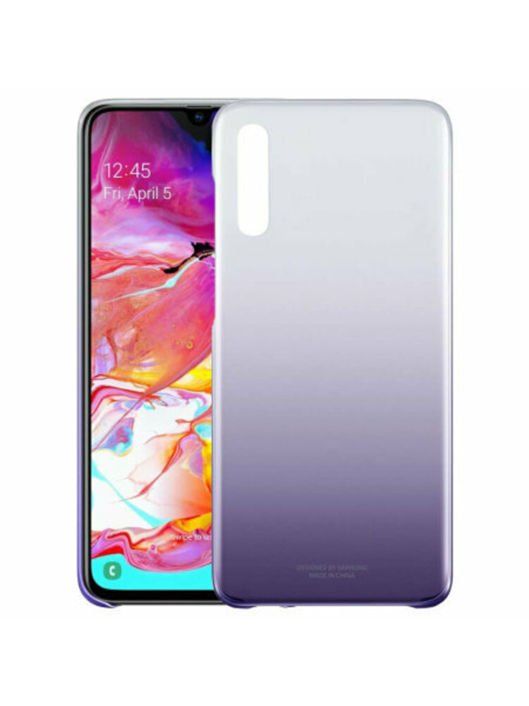 Oficialus „Samsung Galaxy A70 Gradation“ dėklas – violetinis