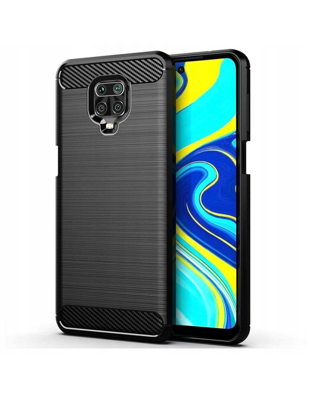 Dėklas XIAOMI REDMI NOTE 9 Nexeri Carbon Armored juodas