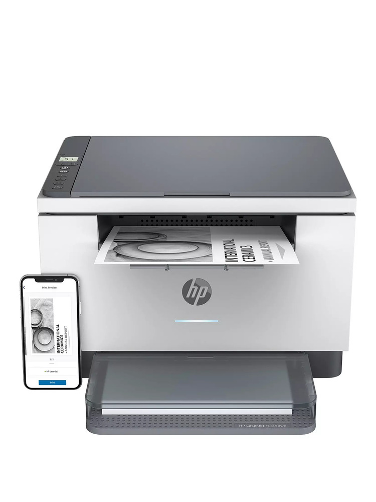 HP LaserJet MFP M234dw spausdintuvas, nespalvotas, Spausdintuvas skirtas Small office, Spausdinti, kopijuoti, nuskaityti, Nuskaityti į el. Nuskaityti į PDF